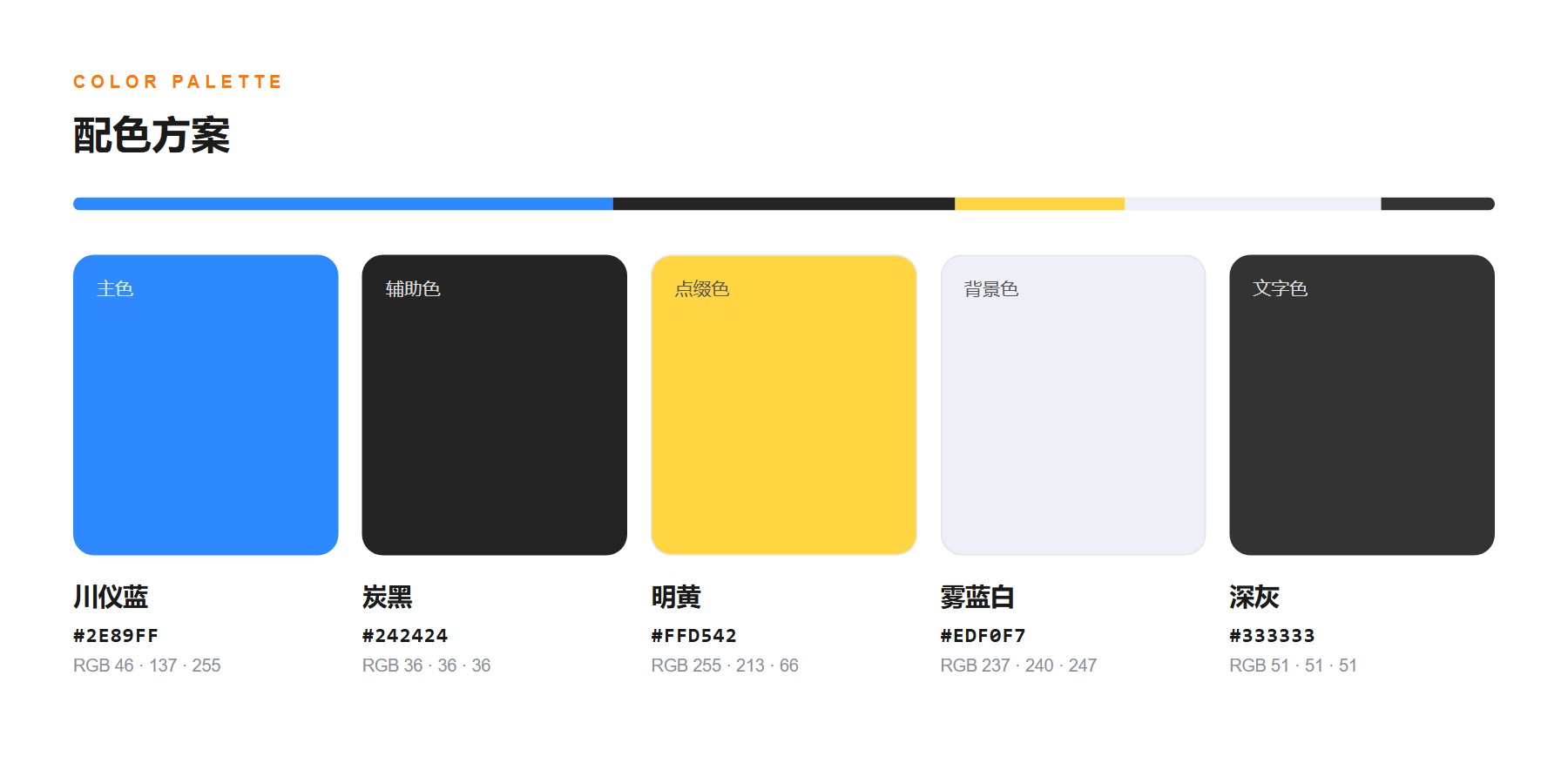 川仪昆仑仪表官网 配色方案